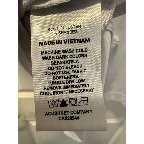 FootJoy Polo Pique Shirt‎ Men sz. XL Color Block Golf Short Sleeve Stretch Logo* - Picture 6 of 7